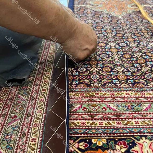 چرم دوزی فرش