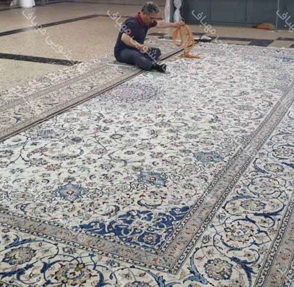 چرم دوزی فرش