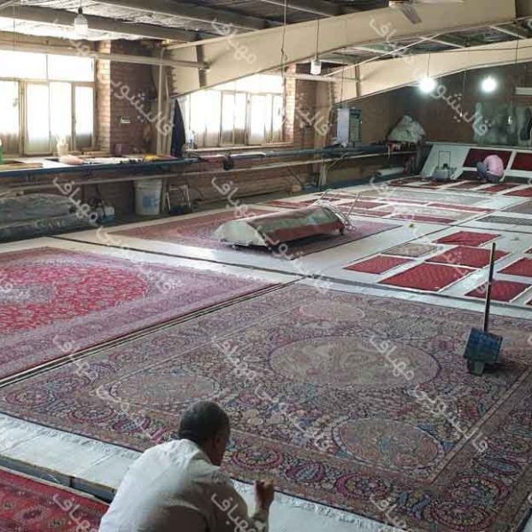 دارکشی فرش دستبافت