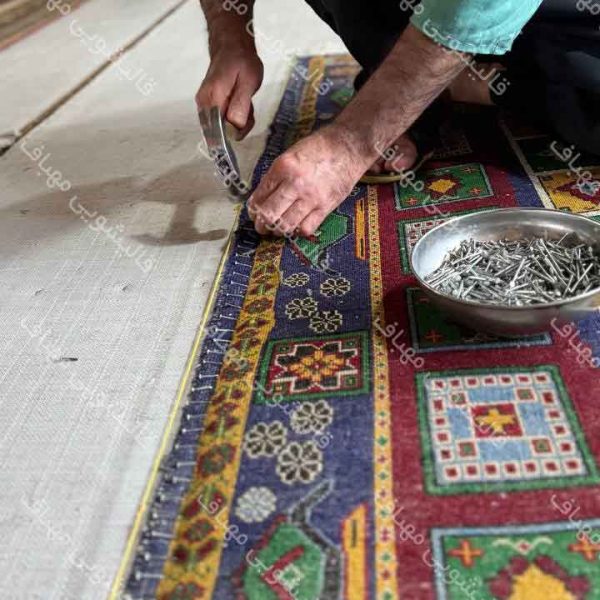 دارکشی فرش دستبافت