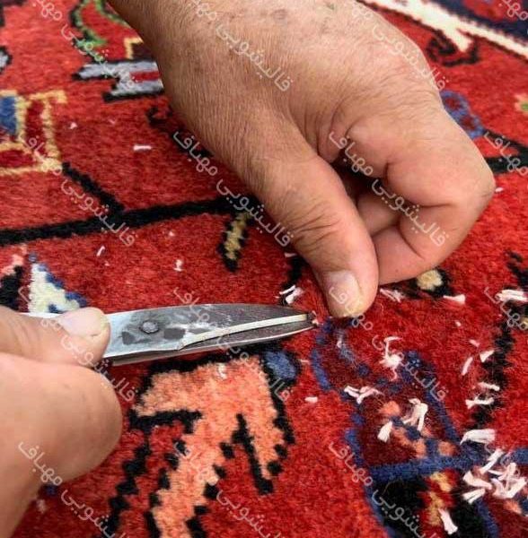 سرنخ زنی فرش دستبافت