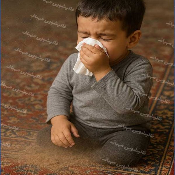 تاثیر گرد و غبار در فرش بر حساسیت تاثیر گرد و غبار در فرش بر حساسیت